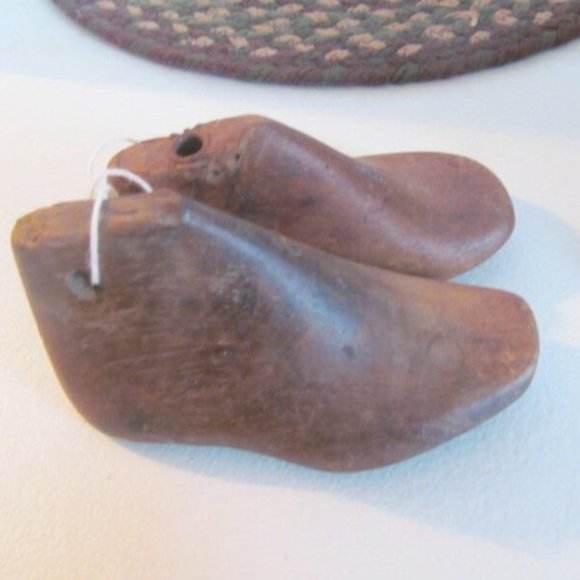 Primitive Farmhouse Cobbler Shoemaker Wood Shoe Last Toddler Shoe Lasts Children - Picture 6 of 8